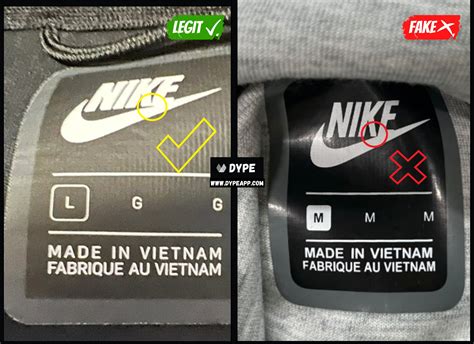 how to tell if nike tech is fake|nike authenticity check clothing.